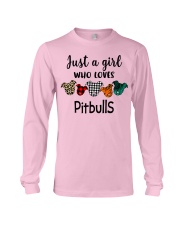 Just A Pitbull Girl Long Sleeve Tee tile