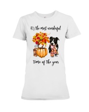 Pitbull Most Wonderful Time Premium Fit Ladies Tee tile