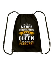 FEBRUARY FEBRUARY FEBRUARY FEBRUARY T SHIRT Drawstring Bag thumbnail