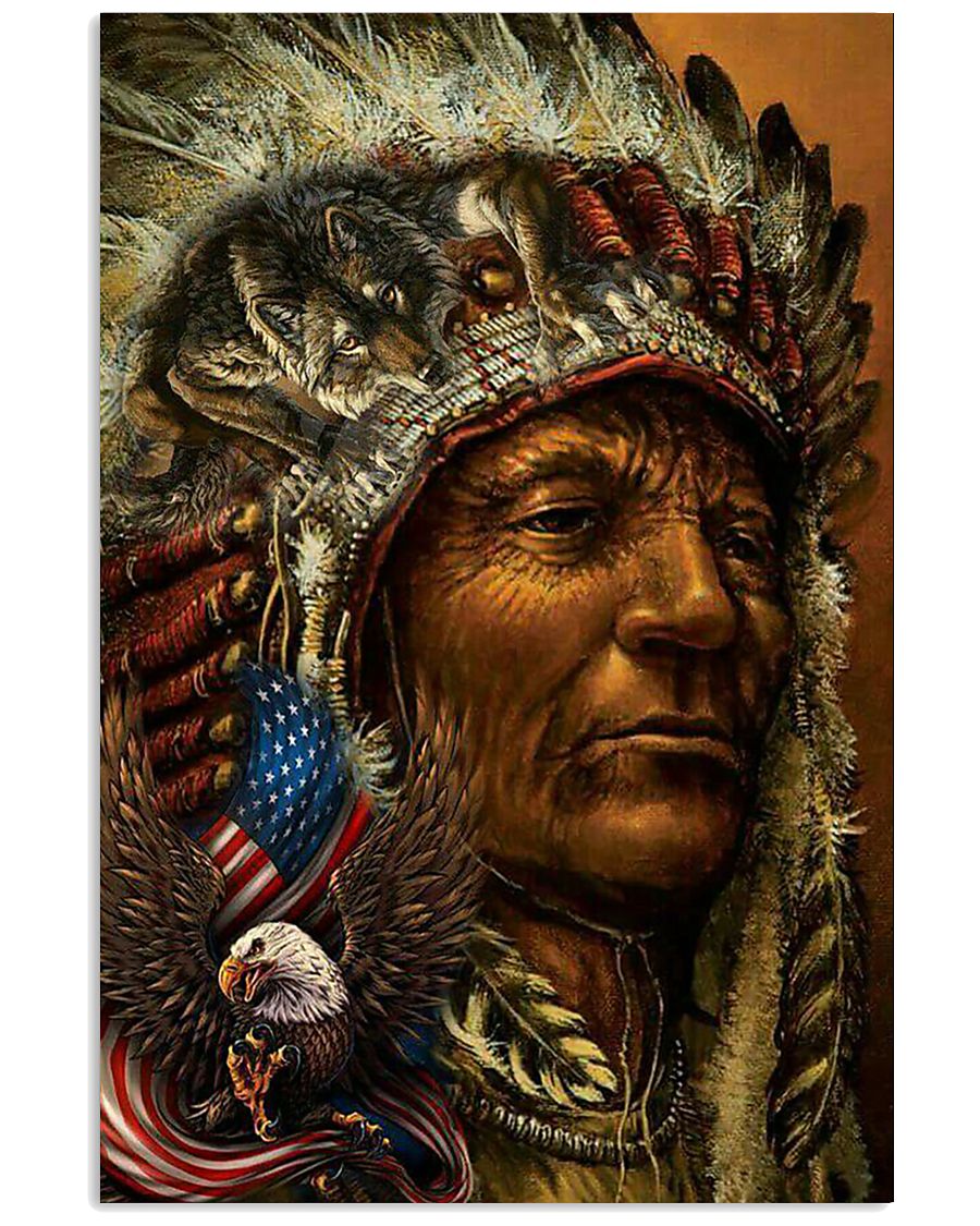 Native American Art Poster 24x36 Poster