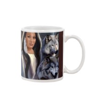 Wolf Spirit Art Poster Mug thumbnail