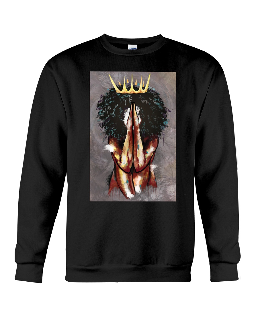 Praying Queen Crewneck Sweatshirt