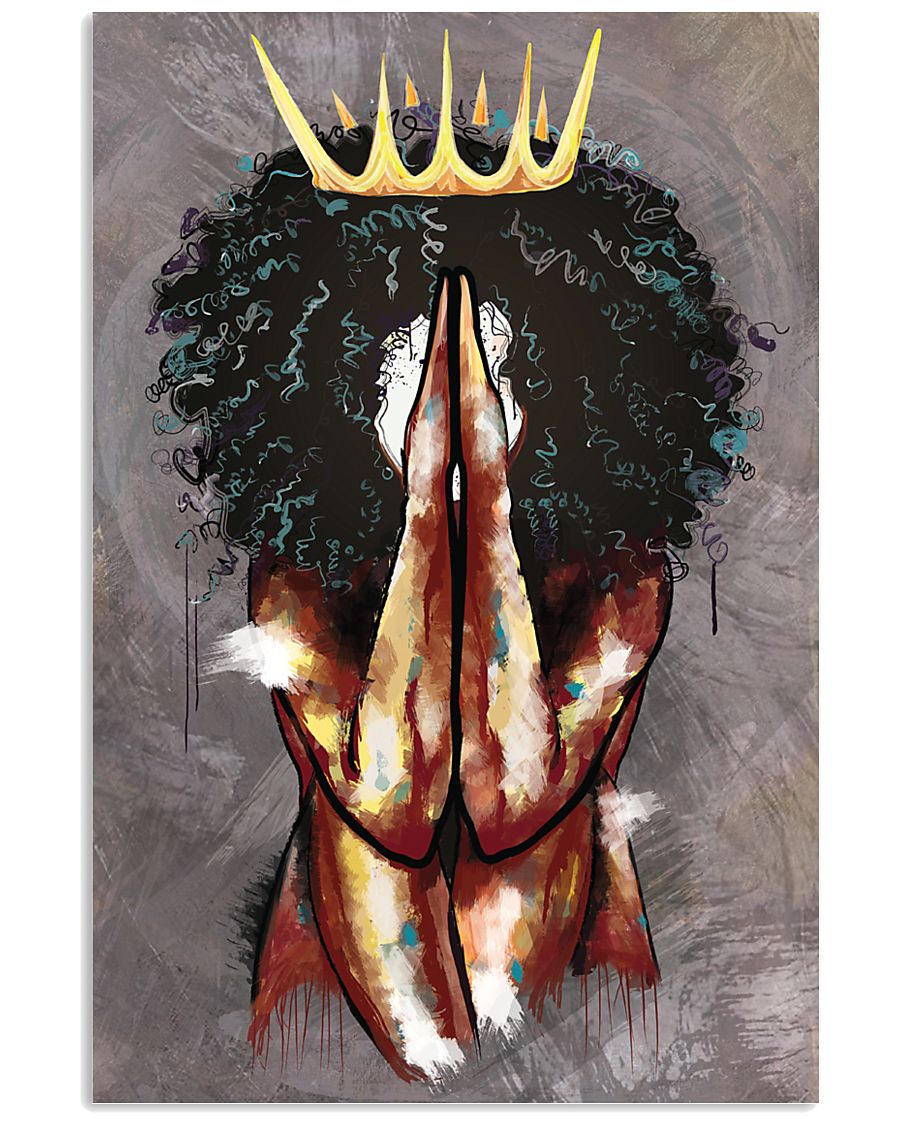 Praying Queen 16x24 Poster