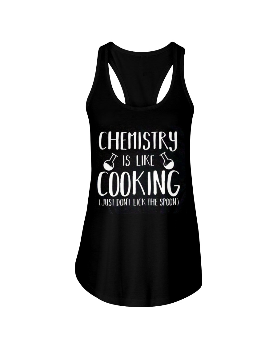 Chemistry Is Like Cooking Ladies Flowy Tank