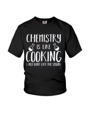 Chemistry Is Like Cooking Youth T-Shirt thumbnail