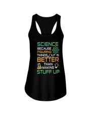 Science Stuff Up Ladies Flowy Tank front