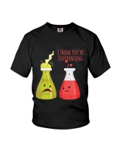 Youre Overreacting Youth T-Shirt thumbnail