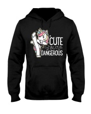 Cute Dangerous Karate Taekwondo Shirt Funny Hooded Sweatshirt thumbnail