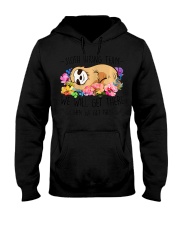 Sloth hiking team Tshirt gi Hooded Sweatshirt thumbnail
