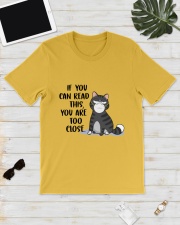 If you can read this - Funny Cat T-Shirt Classic T-Shirt lifestyle-mens-crewneck-front-17