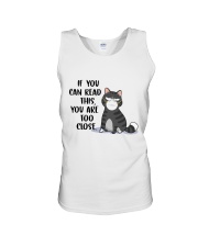If you can read this - Funny Cat T-Shirt Unisex Tank thumbnail