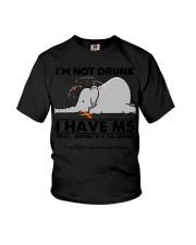 I'm not drunk Youth T-Shirt tile