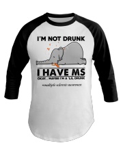 I'm not drunk Baseball Tee tile