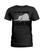 I'm not drunk Ladies T-Shirt tile
