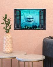 Shark 17x11 Poster poster-landscape-17x11-lifestyle-21