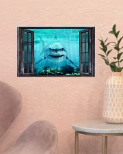 Shark 17x11 Poster poster-landscape-17x11-lifestyle-22
