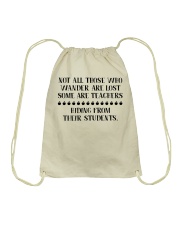 Not all those who wander Drawstring Bag tile