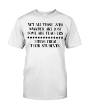 Not all those who wander Classic T-Shirt tile