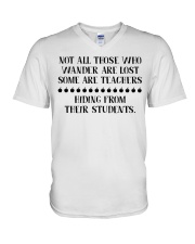 Not all those who wander V-Neck T-Shirt tile