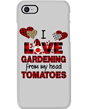 I Love Gardening valentine Phone Case tile