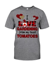 I Love Gardening valentine Classic T-Shirt tile
