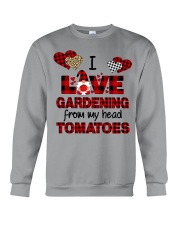 I Love Gardening valentine Crewneck Sweatshirt tile