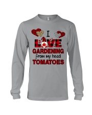 I Love Gardening valentine Long Sleeve Tee tile