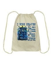 I Wish Heaven Had A Phone Drawstring Bag tile