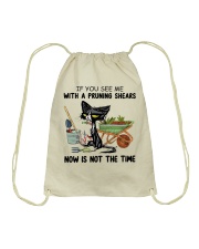 If You See Me With A Prunning Shears Drawstring Bag tile