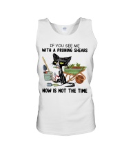 If You See Me With A Prunning Shears Unisex Tank tile