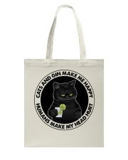Cats And Gin Tote Bag tile