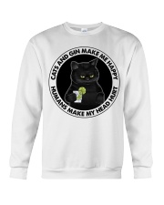 Cats And Gin Crewneck Sweatshirt tile