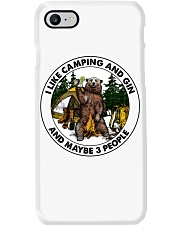 Camping And Gin Phone Case tile