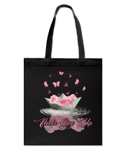 Never Give Up Tote Bag tile