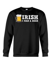 Distressed Irish I had a Beer St Pt Drinking Crewneck Sweatshirt tile