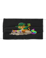 Cat Unicorn Leprechaun St Patricks Day Mask tile