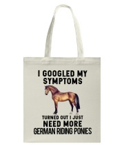 I Gg My Symtoms Need More German Riding Pony Tote Bag tile