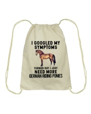 I Gg My Symtoms Need More German Riding Pony Drawstring Bag tile