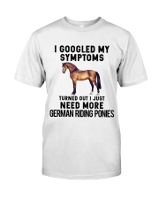 I Gg My Symtoms Need More German Riding Pony Premium Fit Mens Tee tile