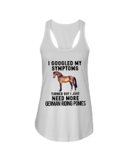 I Gg My Symtoms Need More German Riding Pony Ladies Flowy Tank tile