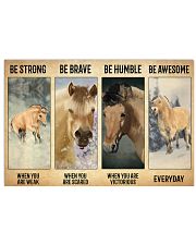 Poster Vitorious Everyday - Fjord Horse 17x11 Poster front