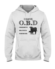 Obsessive Brangus Disorder Hooded Sweatshirt front