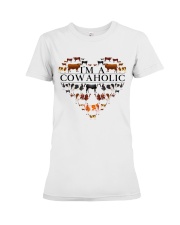 IM A COWAHOLIC Premium Fit Ladies Tee tile