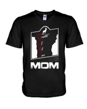 GOAT MOM V-Neck T-Shirt tile