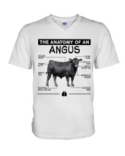 THE ANATOMY OF ANGUS V-Neck T-Shirt tile