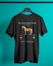 My Australian Stock Is Calling Classic T-Shirt lifestyle-mens-crewneck-front-3