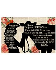 Poster You Are Not Just - Jersey 17x11 Poster front