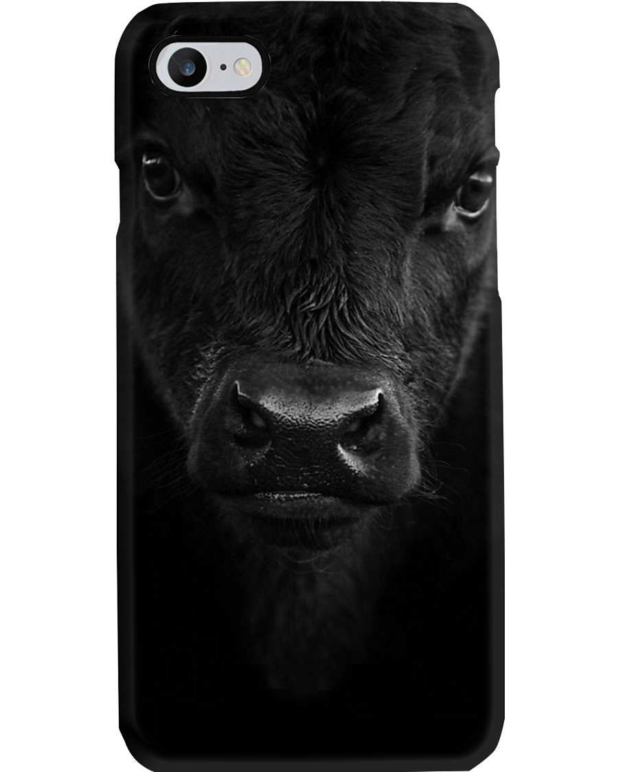 SOLID BLACK ANGUS Phone Case