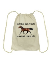 Hanoverian Make Me Happy Drawstring Bag tile