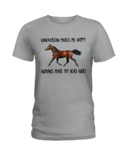 Hanoverian Make Me Happy Ladies T-Shirt tile
